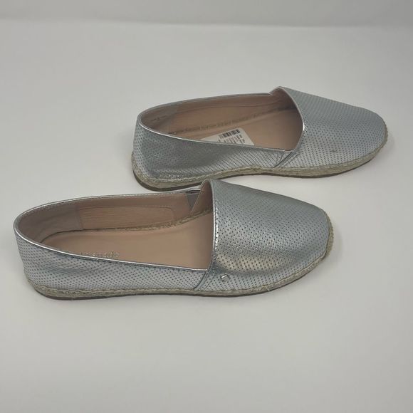 Kate Spade | Gianna Silver Espadrilles womens size 10m - Picture 9 of 17